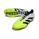 Bota de Fútbol Adidas Predator Elite FG Ftwr Blanco Negro Limón Lúcido