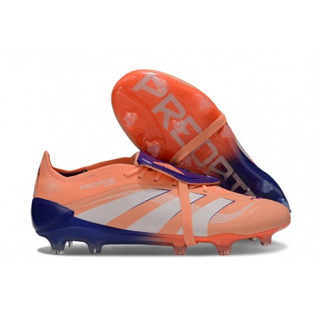 Adidas Predator Elite Foldover Tongue FG Naranja Blanco Azul