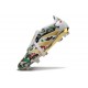 Adidas Predator Elite Foldover Tongue FG Blanco Negro Verde Oro