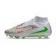 Bota de Futbol Nike Phantom 6 DF Elite FG Blanco Verde Naranja