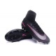 Zapatillas de fútbol Nike Mercurial Superfly 5 FG Negro Rosa