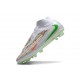 Bota de Futbol Nike Phantom 6 DF Elite FG Blanco Verde Naranja