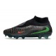 Bota de Futbol Nike Phantom 6 DF Elite FG Negro Verde