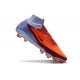 Bota de Futbol Nike Phantom 6 DF Elite FG Royal Tinte Carmesí Vivo Negro