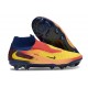 Bota de Futbol Nike Phantom 6 DF Elite FG X Haaland Láser Naranja Lemon Venom Azul Vacío