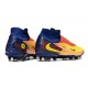 Bota de Futbol Nike Phantom 6 DF Elite FG X Haaland Láser Naranja Lemon Venom Azul Vacío