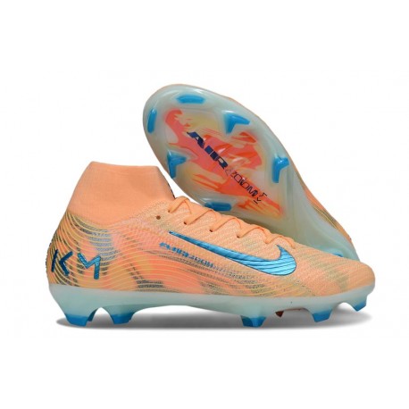 Nike Botas Mercurial Superfly 10 Elite FG KM Naranja Azul
