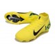 Nike Botas Mercurial Superfly 10 Elite FG KM Amarillo Verde Negro