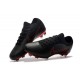 Botas de fútbol Nike Mercurial Vapor Flyknit Ultra FG Negro Rojo