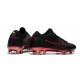 Botas de fútbol Nike Mercurial Vapor Flyknit Ultra FG Negro Rojo