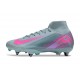 Botas Nike Mercurial Superfly 10 Elite SG Océano Cubo Rosa Blast