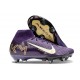 Nike Mercurial Superfly 10 Elite SG X MBAPPE Grand Morado Marfil claro