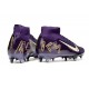 Nike Mercurial Superfly 10 Elite SG X MBAPPE Grand Morado Marfil claro