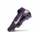 Nike Mercurial Superfly 10 Elite SG X MBAPPE Grand Morado Marfil claro