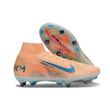 Botas Nike Mercurial Superfly 10 Elite SG KM Naranja Azul