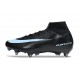 Botas Nike Mercurial Superfly 10 Elite SG Negro Hielo Azul