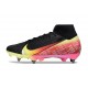 Botas Nike Mercurial Superfly 10 Elite SG Negro Rojo Amarillo Verde