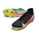 Botas Nike Mercurial Superfly 10 Elite SG Negro Rojo Amarillo Verde