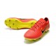 Botas de fútbol Nike Mercurial Vapor Flyknit Ultra FG Rojo Amarillo Negro