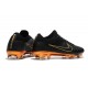 Botas de fútbol Nike Mercurial Vapor Flyknit Ultra FG Negro Oro