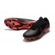 Botas de fútbol Nike Mercurial Vapor Flyknit Ultra FG Negro Rojo