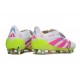 Zapatos Adidas Predator Elite FT SG Pro Blanco Rosa Amarillo