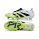 Zapatos Adidas Predator Elite FT SG Pro Blanco Negro Amarillo