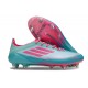 Zapatos de Fútbol Adidas F50 Elite SG-Pro Flash Agua Rosa Lúcido Lucid Cyan