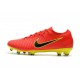 Botas de fútbol Nike Mercurial Vapor Flyknit Ultra FG Rojo Amarillo Negro
