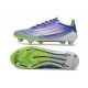 Adidas F50 Elite SG-Pro Violeta Tone Blanco Limón Lúcido Morado Rush