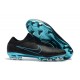 Botas de fútbol Nike Mercurial Vapor Flyknit Ultra FG Negro Azul