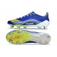 Zapatos de Fútbol Adidas F50 Elite SG-Pro Azul Amarillo
