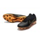 Botas de fútbol Nike Mercurial Vapor Flyknit Ultra FG Negro Oro