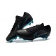 Botas de fútbol Nike Mercurial Vapor Flyknit Ultra FG Negro Azul