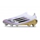 Zapatos de Fútbol Adidas F50 Elite SG-Pro Blanco Negro Met Dorado