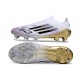 Zapatos de Fútbol Adidas F50 Elite SG-Pro Blanco Negro Met Dorado