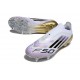 Zapatos de Fútbol Adidas F50 Elite SG-Pro Blanco Negro Met Dorado