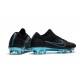 Botas de fútbol Nike Mercurial Vapor Flyknit Ultra FG Negro Azul
