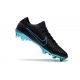 Botas de fútbol Nike Mercurial Vapor Flyknit Ultra FG Negro Azul