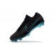 Botas de fútbol Nike Mercurial Vapor Flyknit Ultra FG Negro Azul