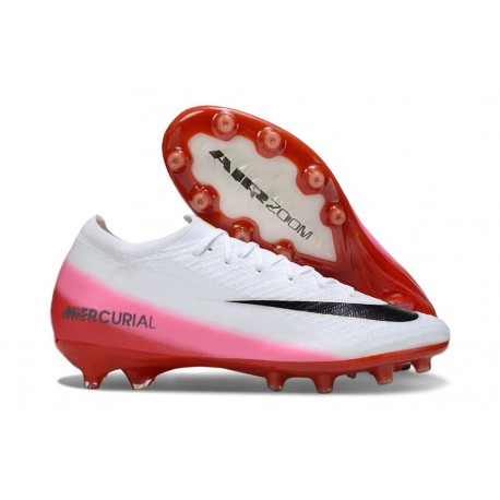 Nike Air Zoom Mercurial Vapor XVI Elite AG Rojo Blanco Oscuro Obsidiana