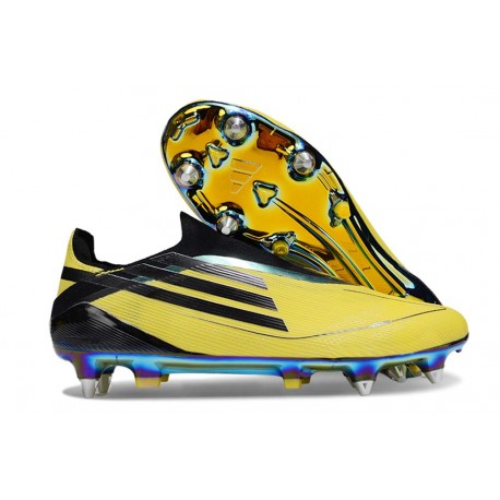 Zapatos de Fútbol Adidas F50 Elite SG-Pro Amarillo Negro
