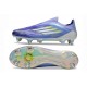 Zapatos de Fútbol Adidas F50 Elite SG-Pro Violeta Tone Limón Lúcido Morado Rush