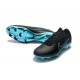 Botas de fútbol Nike Mercurial Vapor Flyknit Ultra FG Negro Azul