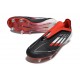 Zapatos de Fútbol Adidas F50 Elite SG-Pro Negro Rojo Blanco
