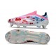 Zapatos de Fútbol Adidas F50 Elite SG-Pro Blanco Rojo Azul