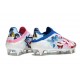 Zapatos de Fútbol Adidas F50 Elite SG-Pro Blanco Rojo Azul