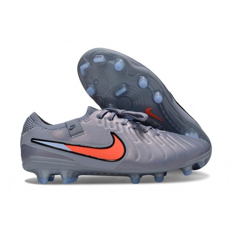 Bota de Futbol Nike Tiempo Legend 10 Elite FG Azul Eclipse Negro