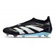 adidas Predator Elite Laceless FG Negro Blanco Azul