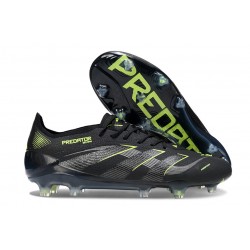 Botas de Fútbol Adidas Predator Elite FG Negro Amarillo